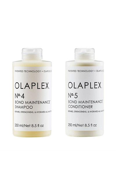 Olaplex Bond Care Shampoo and Cream Set - 2-Piece Layout, 250 ml
