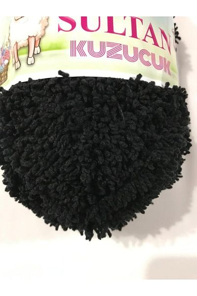 Sultan Kuzucuk Knitting Thread Black