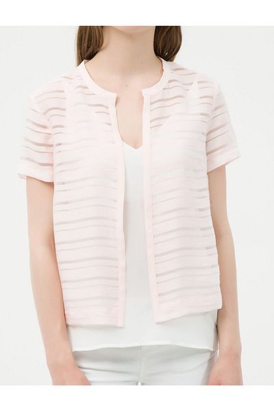 Koton Women's Pink Jacket 6YAK52714UW