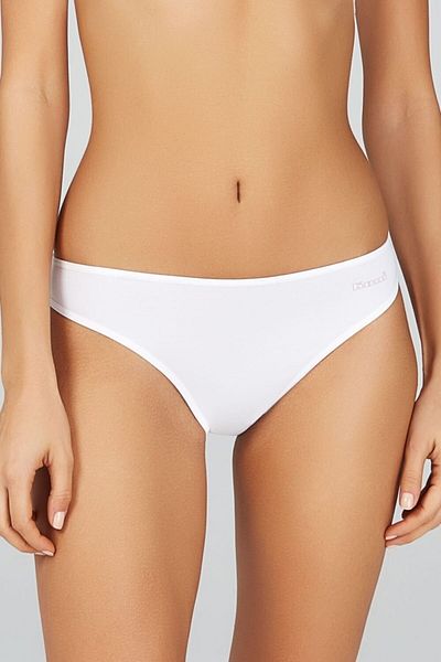 Kom Women's White Combed Lycra Compact Basic Panties 6-pack