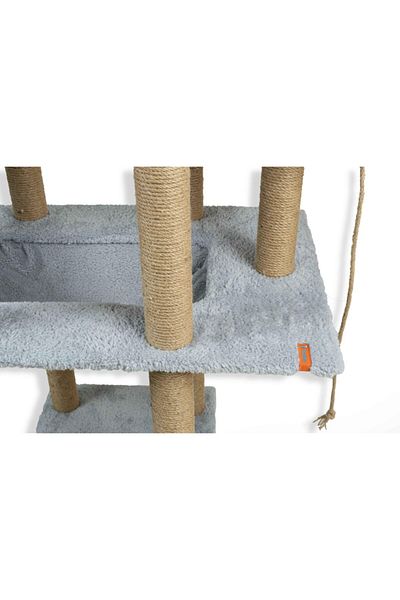 PUGALO Cat Scratcher House Catnip Cat Scratcher Tower And Play Platform