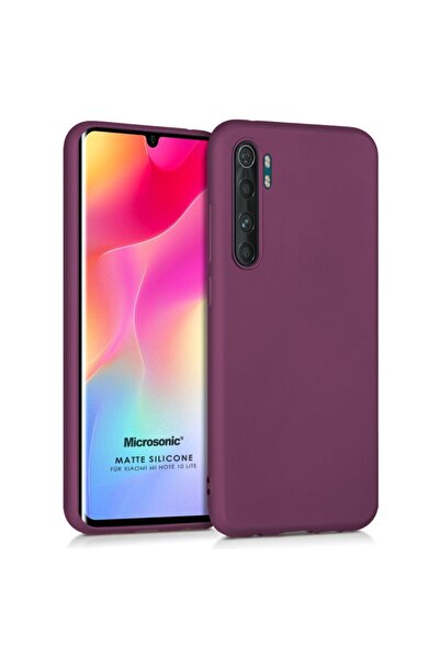 Genel Markalar Mi Note 10 Lite Kılıf Ince Ipeksi Yüzey Koruyucu Silikon Kılıf