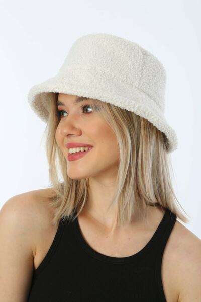 FELLMENS Lux Ecru Teddy Bucket - Women's Hat
