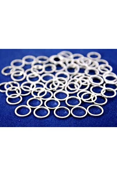 yfhobi 5 Adet - 12 Mm Yuvarlak Kalın Pul, Takı Malzemesi, Metal Pul, Nikel Ka...