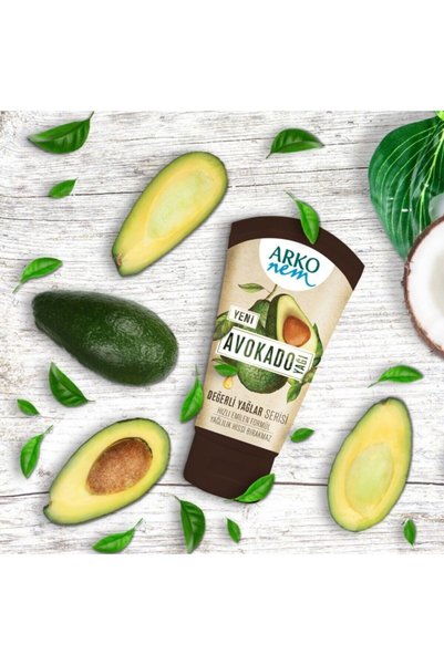 Arko Men Arko Nem Değerli Yağlar Avokado Yağlı Nemlendirici Krem 250 Ml & 60 Ml