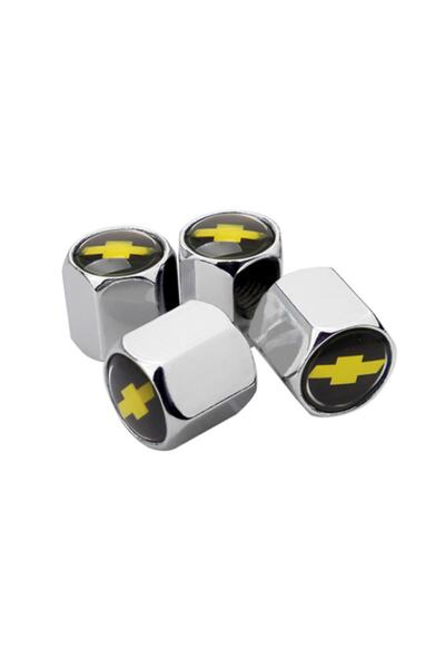 GARDENAUTO Chevrolet Captiva Krom Renk Metal Sibop Kapağı 4 Adet