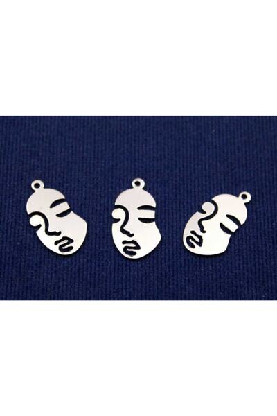 yfhobi 5 Adet- 11x20 Mm Sallantı Pul, Takı Malzemesi, Metal Pul, Nikel Kaplam...