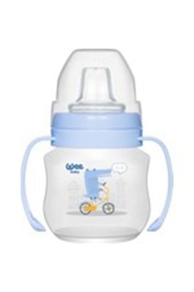 Wee Baby 753 Non-Spill Pp Cup with Handle 125 ml - Blue (8690797107536m)