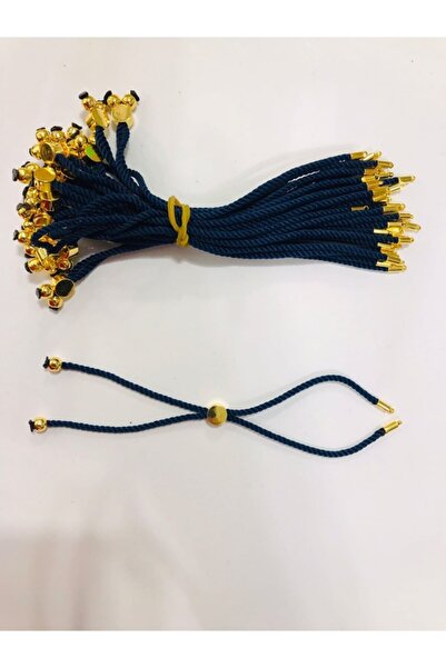 LİVZA BİJUTERİ Asansörlü Ip Bileklik , Lacivert Renk Kullanıma Hazır Asansör ...