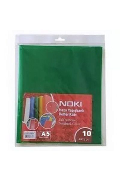 Noki Ready-made Notebook Container A5 Frosted Green 10 Pieces