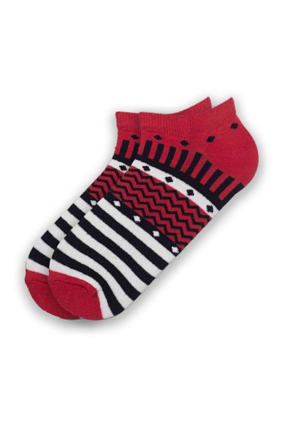 Altınay 2 Pairs Patterned Unisex Booties Socks 21pat