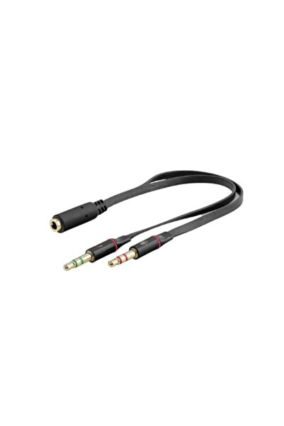 Tk Tech مفرق ميكروفون سماعة الرأس Ad33