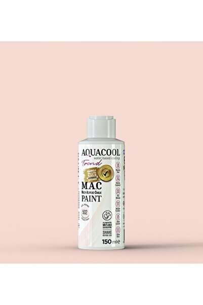 Aquacool Trend M.a.c Su Bazlı Akrilik Boya 502 Gül Pembe 150 ml
