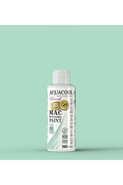 Aquacool Trend M.a.c Su Bazlı Akrilik Boya 623 Küf Yeşili 150 ml