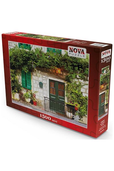 Nova Puzzle Nova 1500 Piece Mini Puzzle in Greenery /