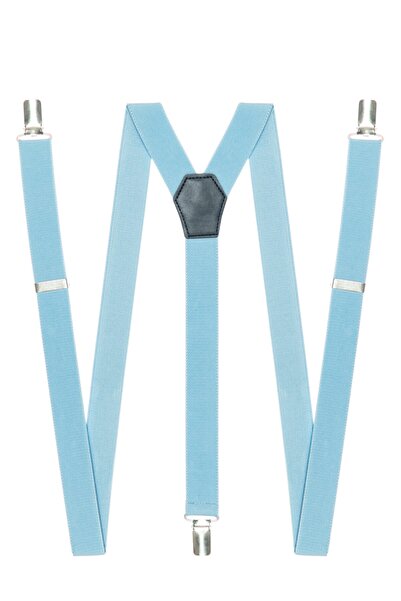 DWOY Plava vješalica za pantalone za odrasle sa 3 kopče