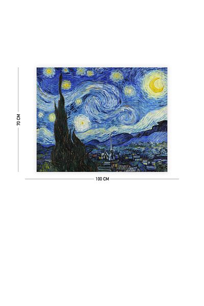 Vagonik Van Gogh Starry Night 1 Ταπετσαρία τοίχου 140 X 100 cm-70x100 cm
