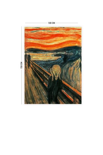 Vagonik Χαλί τοίχου Edvard Munch Η Κραυγή 140 X 100 εκ.-70x100 εκ.