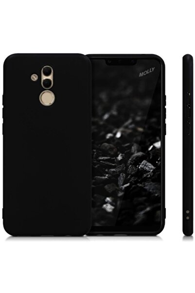 Molly Huawei Mate 20 Lite Uyumlu Siyah Mat Silikon Kılıf