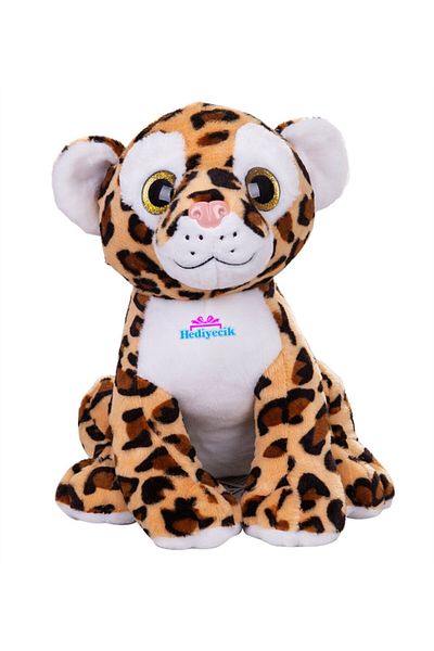 hediyecik Cute Plush Toy Leopard 35 cm
