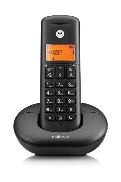 Motorola E201 Handsfree Dect Telsiz Telefon Siyah
