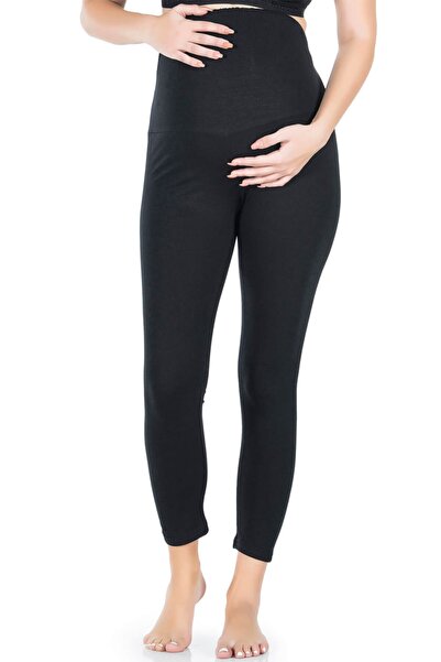 Derya Kurşun Crne Sa likrom trudničke helanke Dk 0528