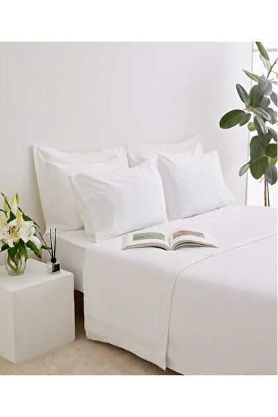 Maisonette Flare Duvet Set White
