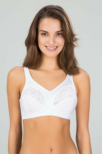 Kom Γυναικείο σουτιέν Barbara Gathering χωρίς Underwire Minimizer - 001001