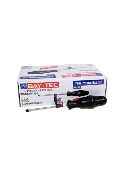 Bay-tec Düz Tornavida 100 Mm