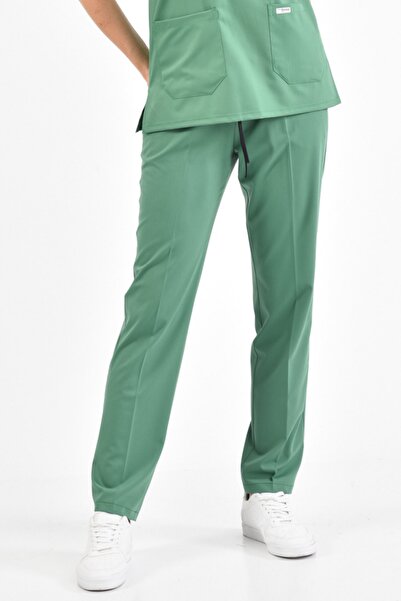 Owlet Medikal Травяно-зелені штани з еластаном