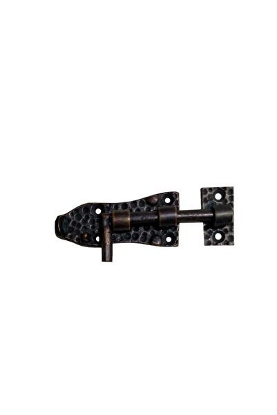 TNÇR Antik Oksit Kapı Pencere Sürgüsü Prinç 12 Cm D-43