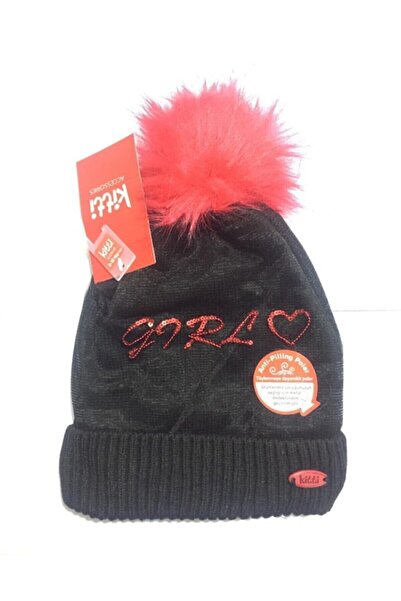 Kitti Kız Çocuk Içi Polarlı Bere 9-14 Yaş