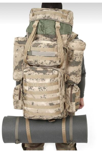 Varteks Kamufulaj Takti Askeri Dağcı Operasyon Çantası 110 Lt .