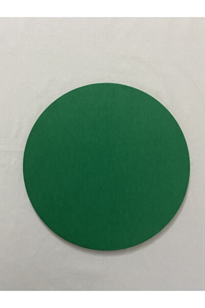 Zeren Home Непромокальна темно-зелена підставка під тарілку 32 см, МДФ, 4 шт.