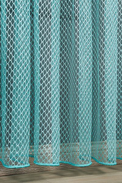 perdealemi Lace Knitted Tulle Curtain High Gramage, 600x260, Normal Pleat, 1/2.5