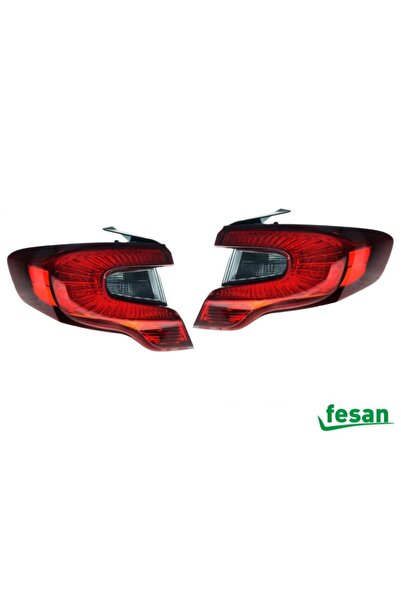 Genel Markalar Fiat Egea Sedan Sağ + Sol Arka Stop Lambası Takımı 2015--2020 ...