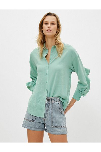 Koton Women's Sage Tunic 1YAK68841CW