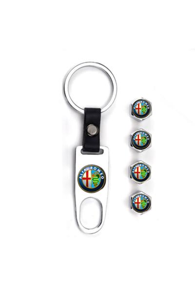 GARDENAUTO Alfa Romeo Giulietta Paslanmaz Çelik Sibop Kapağı Ve Anahtarlık Se...