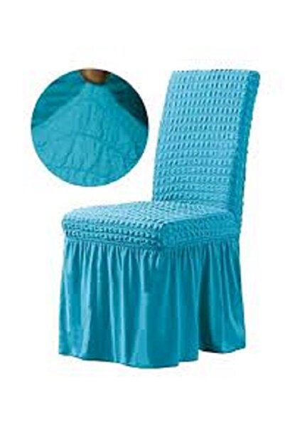 elgeyar Standard Wrap Chair - Κάλυμμα με φούστες και λάστιχο