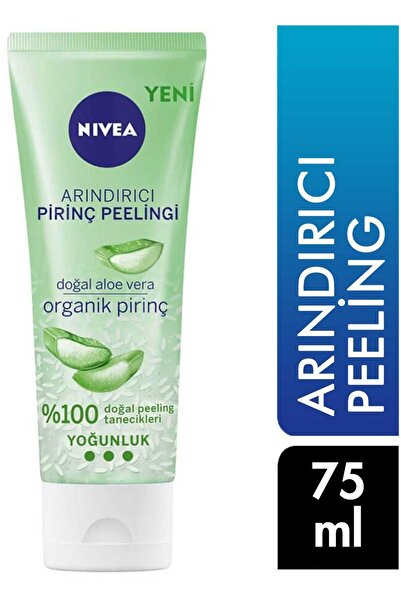 NIVEA Marka: Arındırıcı Organik Pirinç Peelingi 75 Ml Doğal Aloe Vera 4005900...