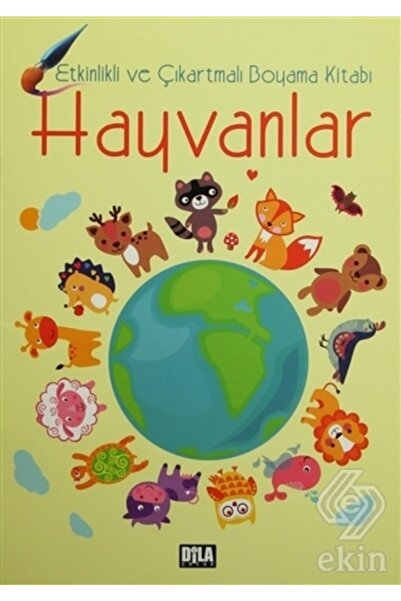 Dila Yayıncılık Coloring Book with Activities and Stickers (4 Volumes Suit)