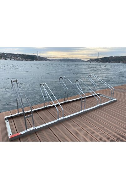 Fe Metal Bisiklet Park Yeri-6'lı Eko Galvanizli Apartman Bisiklet Park Demiri...