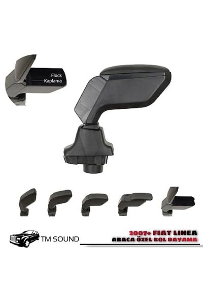 Emr Fiat Linea after 2007 - Car Special Black Armrest