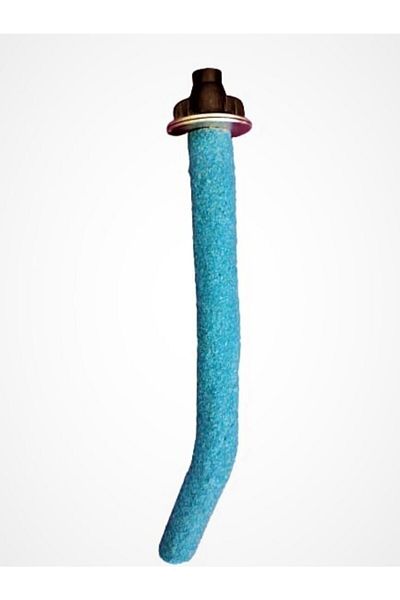 Wooden Bird Sandy Sultan Parrot Perch Blue Color