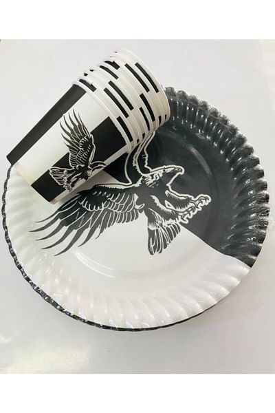 MFM Πιάτο και Κύπελλο Βεντάλιας 8 Τεμάχια