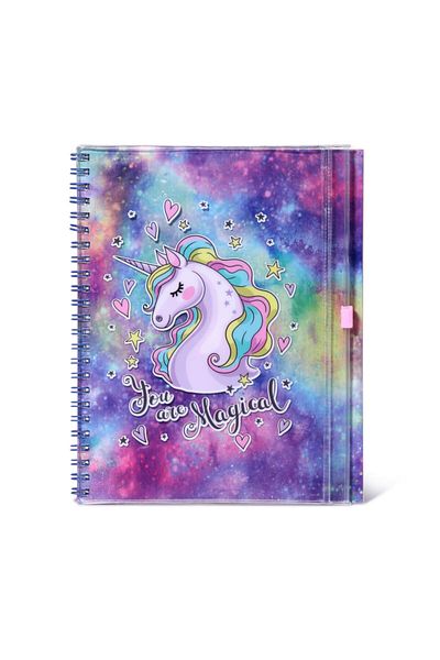4nio Magical Unicorn Bag Cover Notebook