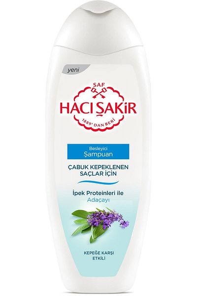 Hacı Şakir Bran Sage 500 Ml Shampoo