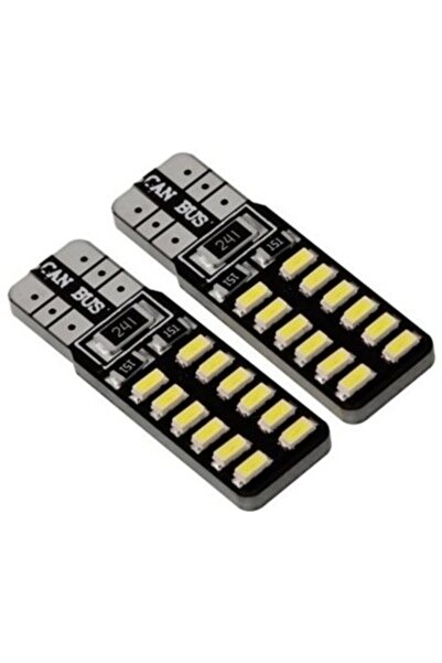 Le Moins Cher Volkswagen Golf 5-6 T10 Dipsiz Canbus 24 Ledli Beyaz Park Plaka...