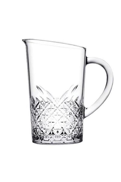Paşabahçe مجموعة من 5 قطع زجاجية من سلسلة Timeless Glass مع إبريق