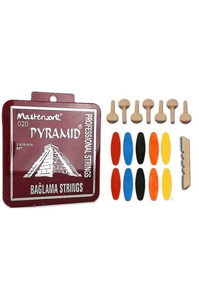 Şenses Masterwork 0.20 Long Handle Pyramid Wire Set + 7 Twists + 10 Numbers + Threshold